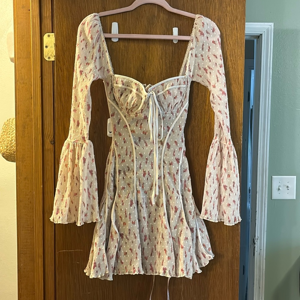 House of CB floral dress extra small new with tags